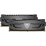 Patriot Viper Steel PVS416G300C6K module de mémoire 16 Go 2 x 8 Go DDR4 3000 MHz, Mémoire vive Gris, 16 Go, 2 x 8 Go, DDR4, 3000 MHz, 288-pin DIMM