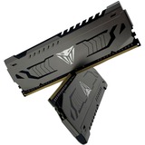 Patriot Viper Steel PVS416G320C6K module de mémoire 16 Go 2 x 8 Go DDR4 3200 MHz, Mémoire vive Gris, 16 Go, 2 x 8 Go, DDR4, 3200 MHz, 288-pin DIMM