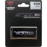 Patriot Viper Steel PVS432G240C5S module de mémoire 32 Go 1 x 32 Go DDR4 2400 MHz, Mémoire vive Gris, 32 Go, 1 x 32 Go, DDR4, 2400 MHz, 260-pin SO-DIMM