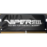 Patriot Viper Steel SODIMM module de mémoire 32 Go 1 x 32 Go DDR4 2666 MHz, Mémoire vive Gris, 32 Go, 1 x 32 Go, DDR4, 2666 MHz, 260-pin SO-DIMM