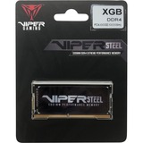 Patriot Viper Steel SODIMM module de mémoire 32 Go 1 x 32 Go DDR4 2666 MHz, Mémoire vive Gris, 32 Go, 1 x 32 Go, DDR4, 2666 MHz, 260-pin SO-DIMM