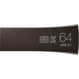 SAMSUNG Bar Plus 64 Go, Clé USB Titane, MUF-64BE4/APC