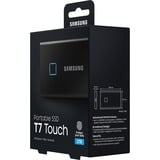 SAMSUNG T7 Touch, 2 To SSD externe Noir, MU-PC2T0K/WW, USB 3.2 Gen.2 (10 Gbps)