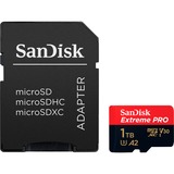 SanDisk Extreme PRO microSDXC 1 To, Carte mémoire Adaptateur inclus, Class 10, V30, UHS-I A2