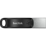 SanDisk SDIX60N-128G-GN6NE lecteur USB flash 128 Go 3.2 Gen 1 (3.1 Gen 1) Gris, Argent, Clé USB Noir/Argent, 128 Go, 3.2 Gen 1 (3.1 Gen 1), Pivotant, Gris, Argent