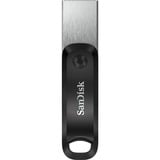 SanDisk SDIX60N-128G-GN6NE lecteur USB flash 128 Go 3.2 Gen 1 (3.1 Gen 1) Gris, Argent, Clé USB Noir/Argent, 128 Go, 3.2 Gen 1 (3.1 Gen 1), Pivotant, Gris, Argent