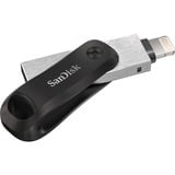 SanDisk SDIX60N-256G-GN6NE lecteur USB flash 256 Go 3.2 Gen 1 (3.1 Gen 1) Gris, Argent, Clé USB Noir/Argent, 256 Go, 3.2 Gen 1 (3.1 Gen 1), Housse, 7,2 g, Gris, Argent