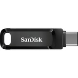 SanDisk Ultra Dual Drive Go lecteur USB flash 256 Go USB Type-A / USB Type-C 3.2 Gen 1 (3.1 Gen 1) Noir, Clé USB Noir, 256 Go, USB Type-A / USB Type-C, 3.2 Gen 1 (3.1 Gen 1), 150 Mo/s, Pivotant, Noir