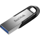 SanDisk Ultra Flair 256 Go, Clé USB Argent/Noir, SDCZ73-256G-G46