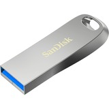 SanDisk Ultra Luxe lecteur USB flash 512 Go USB Type-A 3.2 Gen 1 (3.1 Gen 1) Argent, Clé USB Argent, 512 Go, USB Type-A, 3.2 Gen 1 (3.1 Gen 1), 150 Mo/s, Sans capuchon, Argent