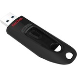 SanDisk Ultra lecteur USB flash 512 Go USB Type-A 3.2 Gen 1 (3.1 Gen 1) Noir, Clé USB 512 Go, USB Type-A, 3.2 Gen 1 (3.1 Gen 1), 100 Mo/s, Slide, Noir