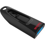 SanDisk Ultra lecteur USB flash 512 Go USB Type-A 3.2 Gen 1 (3.1 Gen 1) Noir, Clé USB 512 Go, USB Type-A, 3.2 Gen 1 (3.1 Gen 1), 100 Mo/s, Slide, Noir