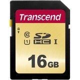 Transcend 16GB, UHS-I, SD 16 Go SDHC Classe 10, Carte mémoire Noir, UHS-I, SD, 16 Go, SDHC, Classe 10, UHS-I, 95 Mo/s, 20 Mo/s