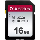 Transcend 16GB, UHS-I, SD 16 Go SDHC NAND Classe 10, Carte mémoire Noir, UHS-I, SD, 16 Go, SDHC, Classe 10, NAND, 95 Mo/s, 10 Mo/s