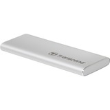 Transcend ESD240C 240 Go Argent, SSD Argent, 240 Go, M.2, USB Type-C, 3.2 Gen 2 (3.1 Gen 2), 520 Mo/s, Argent