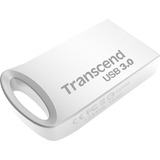 Transcend JetFlash 710S 64GB lecteur USB flash 64 Go USB Type-A 3.2 Gen 1 (3.1 Gen 1) Argent, Clé USB Argent, 64 Go, USB Type-A, 3.2 Gen 1 (3.1 Gen 1), Sans capuchon, 3,3 g, Argent