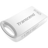 Transcend JetFlash 710 lecteur USB flash 128 Go USB Type-A 3.2 Gen 1 (3.1 Gen 1) Argent, Clé USB Argent, 128 Go, USB Type-A, 3.2 Gen 1 (3.1 Gen 1), Sans capuchon, 3,3 g, Argent