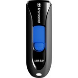 Transcend JetFlash 790 16GB lecteur USB flash 16 Go USB Type-A 3.2 Gen 1 (3.1 Gen 1) Noir, Clé USB Noir/Bleu, 16 Go, USB Type-A, 3.2 Gen 1 (3.1 Gen 1), Slide, 4,9 g, Noir