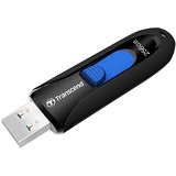 Transcend JetFlash 790 lecteur USB flash 256 Go USB Type-A 3.2 Gen 1 (3.1 Gen 1) Noir, Clé USB Noir/Bleu, 256 Go, USB Type-A, 3.2 Gen 1 (3.1 Gen 1), Sans capuchon, 4,9 g, Noir