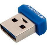 Verbatim Clé NANO USB 3.0 Store 'n' Stay 32 Go, Clé USB Bleu, 32 Go, USB Type-A, 3.2 Gen 1 (3.1 Gen 1), Casquette, 3 g, Bleu