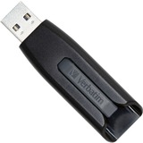 Verbatim Clé USB V3 de 16 Go Noir/gris, 16 Go, USB Type-A, 3.2 Gen 1 (3.1 Gen 1), 60 Mo/s, Slide, Noir, Gris