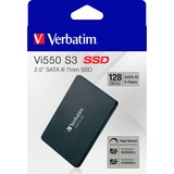 Verbatim Vi550 S3 128GB SSD Noir, 128 Go, 2.5", 560 Mo/s, 6 Gbit/s