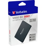 Verbatim Vi550 S3 1TB SSD Noir, 1000 Go, 2.5", 560 Mo/s