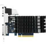 ASUS GT730-SL-2GD5-BRK NVIDIA GeForce GT 730 2 Go GDDR5, Carte graphique GeForce GT 730, 2 Go, GDDR5, 64 bit, 2560 x 1600 pixels, PCI Express 2.0