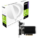Palit NEAT7100HD46H-2080H carte graphique NVIDIA GeForce GT 710 2 Go GDDR3 GeForce GT 710, 2 Go, GDDR3, 64 bit, 2560 x 1600 pixels, PCI Express x8 2.0