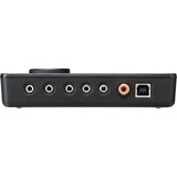 ASUS Xonar U5, Carte son Noir, USB 2.0, Retail, Vente au détail