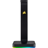 Corsair ST100 RGB Premium Headset Stand avec 7.1, Support Noir