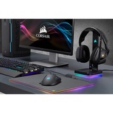 Corsair ST100 RGB Premium Headset Stand avec 7.1, Support Noir