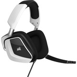Corsair VOID ELITE USB Casque Arceau Noir, Blanc, Casque gaming Blanc/Noir, Casque, Arceau, Jouer, Noir, Blanc, Binaural, Avec fil