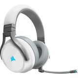 Corsair Virtuoso RGB Casque Arceau Connecteur de 3,5 mm USB Type-A Blanc, Casque gaming Blanc/Argent, Casque, Arceau, Jouer, Blanc, Binaural, Noir