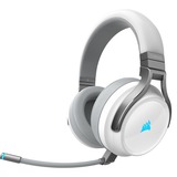 Corsair Virtuoso RGB Casque Arceau Connecteur de 3,5 mm USB Type-A Blanc, Casque gaming Blanc/Argent, Casque, Arceau, Jouer, Blanc, Binaural, Noir