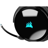 Corsair Virtuoso RGB Casque Arceau Connecteur de 3,5 mm USB Type-A Charbon, Casque gaming Carbone/Noir, Casque, Arceau, Jouer, Charbon, Binaural, Noir