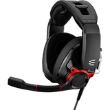EPOS | Sennheiser GSP 600 Casque Arceau Noir, Rouge Connecteur de 3,5 mm, Casque gaming Noir, Casque, Arceau, Jouer, Noir, Rouge, Binaural, Rotatif