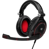 EPOS | Sennheiser Game Zero Casque Arceau Noir, Rouge Connecteur de 3,5 mm, Casque gaming Noir, Casque, Arceau, Jouer, Noir, Rouge, Binaural, Rotatif
