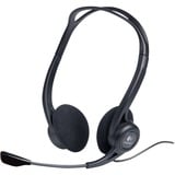 Logitech 960 Casque Avec fil Arceau Appels/Musique USB Type-A Noir  on-ear Noir, Avec fil, 100 - 1000 Hz, Appels/Musique, 120 g, Casque, Noir, Vente au détail