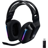Logitech G733 LIGHTSPEED WIRELESS RGB, Casque gaming Noir, Casque, Arceau, Jouer, Noir, Binaural, Rotatif