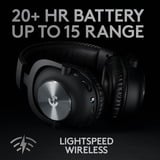 Logitech G Pro X Casque Arceau Noir casque gaming over-ear Noir, Casque, Arceau, Jouer, Noir, Binaural, Rotatif