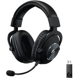 Logitech Pro X Casque Arceau Noir, Casque gaming Noir, Casque, Arceau, Jouer, Noir, Binaural, Rotatif