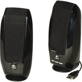 Logitech S-150 USB Digital Speaker, Haut-parleur PC Noir, 2.0 canaux, Avec fil, 1,2 W, 90 - 20000 Hz, Noir