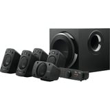 Logitech Z906 Surround Sound Speaker System, Haut-parleur PC Noir, Retail, Vente au détail