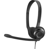 Sennheiser PC 8 USB Casque Arceau Noir, Casque/Écouteur Noir, Casque, Arceau, Bureau/Centre d'appels, Noir, Binaural, 2 m