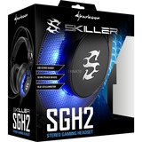 Sharkoon SKILLER SGH2, Casque gaming Noir, PC, PlayStation 4