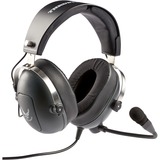 Thrustmaster T.Flight U.S. Air Force Edition Casque Avec fil Arceau Gaming Noir casque gaming over-ear Gris/Metal, Avec fil, Gaming, 650 g, Casque, Noir