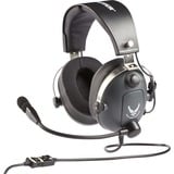 Thrustmaster T.Flight U.S. Air Force Edition Casque Avec fil Arceau Gaming Noir casque gaming over-ear Gris/Metal, Avec fil, Gaming, 650 g, Casque, Noir