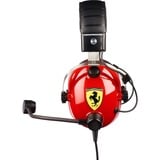 Thrustmaster T.Racing Scuderia Ferrari Edition, Casque gaming Rouge/Noir, PC, PlayStation 4, PlayStation Vita, Xbox One, Nintendo 3DS, Nintendo Switch