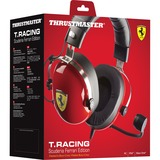 Thrustmaster T.Racing Scuderia Ferrari Edition, Casque gaming Rouge/Noir, PC, PlayStation 4, PlayStation Vita, Xbox One, Nintendo 3DS, Nintendo Switch
